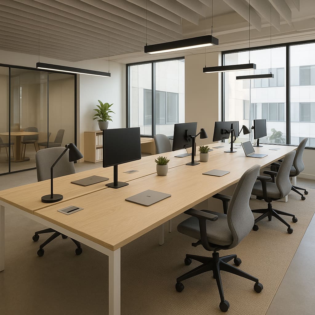 Flexible Desk Arbeitsplätze